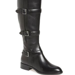 ECCO Chelsea 20 Tall Riding Boots Black Leather